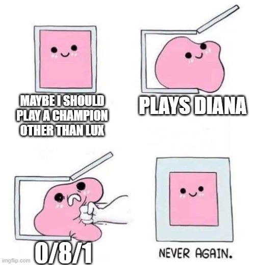 Christian choosing which champion to play